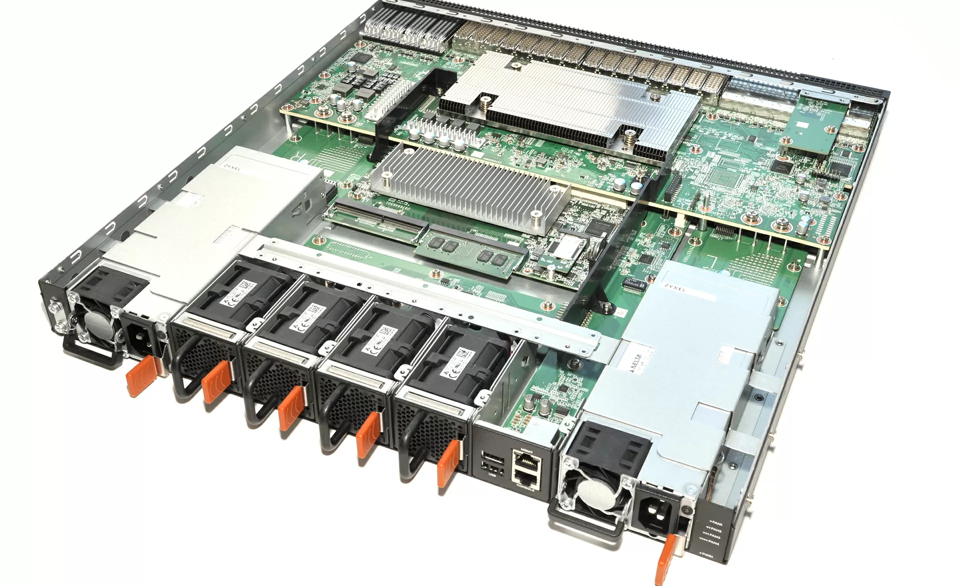 ルーチェページ Zyxel CX4800-56f review: 100G Switch with high redundancy | hwp24.com