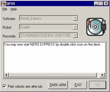 QFOX - program interface