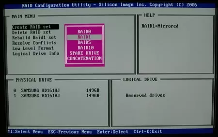 BIOS of the Tekram TR-824 controller