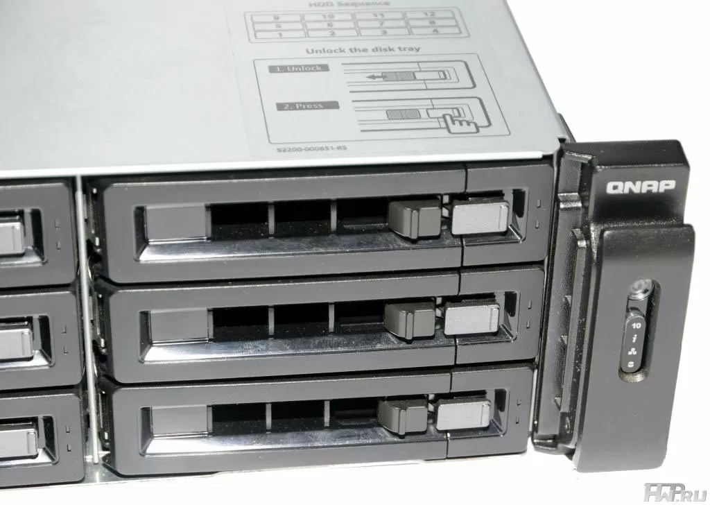 QNAP TS-EC1279U-RP Storage Testing with 10 GbE Support | hwp24.com