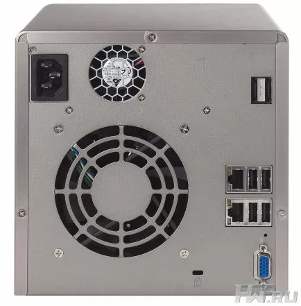 QNAP TS-439 PRO II Plus back